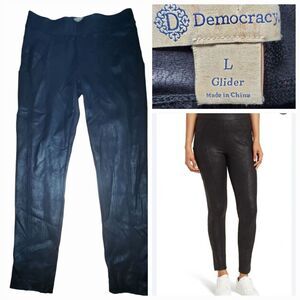 Democracy Size Large 32x28 Ab Solution Pull On Glider Ankle‎ Faux Leather Event